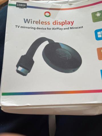 Draadloze Display Adapter beschikbaar voor biedingen
