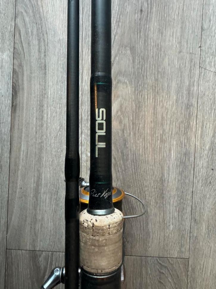 Penhengel Soul Piet Vogel, Watersport en Boten, Hengelsport | Algemeen, Gebruikt, Complete hengel, Ophalen