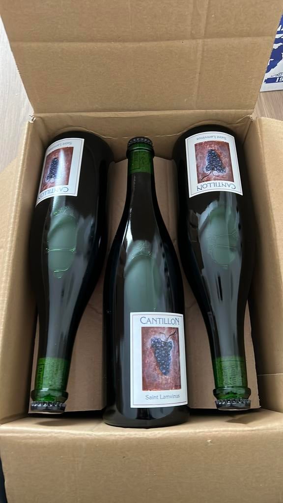 Cantillon Saint Lamvinus 2022, Ophalen, Zo goed als nieuw, Flesje(s), Overige merken