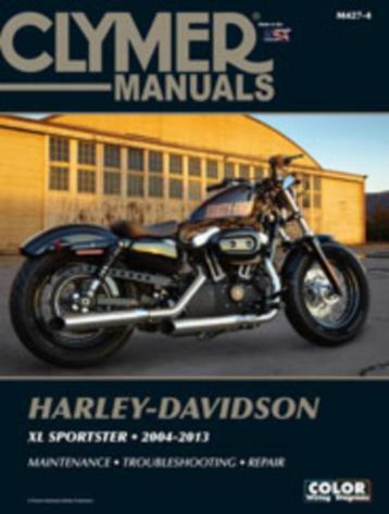 Harley Sportster | 48 | XL883 | XL1200 2004-2013 Clymer boek