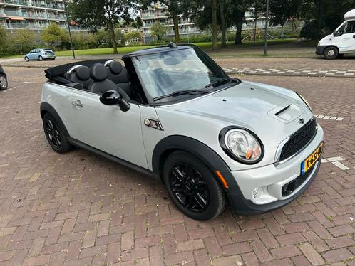 Mini cabrio 1.6 R57 S-uitvoering  automaat nieuwe APK, Auto's, Mini, Particulier, Cabrio, Airbags, Alarm, Bluetooth, Boordcomputer