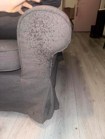 IKEA Ektorp bank grijs - afbeelding 2