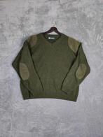 Deerhunter Trui L Large Wol Sweater Groen, Kleding | Heren, Maat 52/54 (L), Ophalen of Verzenden, Zo goed als nieuw, Groen