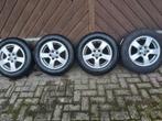 4 winterbanden 195/65/R15H met aluminium velg, Ophalen, 15 inch, Banden en Velgen, Winterbanden