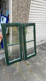 Jaren 30 raampartij dubbelglas., Doe-het-zelf en Verbouw, Kozijnen en Schuifpuien, Ophalen, Zo goed als nieuw, Hout, Raamkozijn