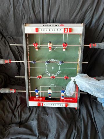 Mini tafel voetbal wurth beschikbaar voor biedingen