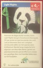 Ouwehands Dierenpark Light Nights in Rhenen Voordeelbon, Drie personen of meer, Dierentuinbon