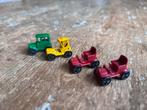 Mini Oldtimers Speelgoed Vintage Set van 4, Antiek en Kunst, Antiek | Speelgoed, Ophalen of Verzenden