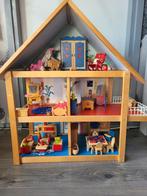 Poppenhuis meubels, inrichting, popjes en meer  - 64 items, Ophalen of Verzenden, Zo goed als nieuw, Toebehoren