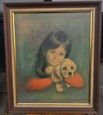 Vintage , grote prent. Sixties.  Louis Shabner., Ophalen, Schilderij, 50 tot 75 cm