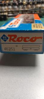 Kolenwagon roco HO 46251 in goede staat met kolendek, Gelijkstroom, Verzenden, Wagon, Zo goed als nieuw