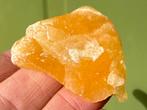 Oranje Calciet uit Mexico mineralen, Ophalen of Verzenden, Mineraal