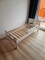 Kleuterbed, Kinderen en Baby's, Kinderkamer | Bedden, Ophalen, Gebruikt, 140 tot 160 cm, 70 tot 85 cm