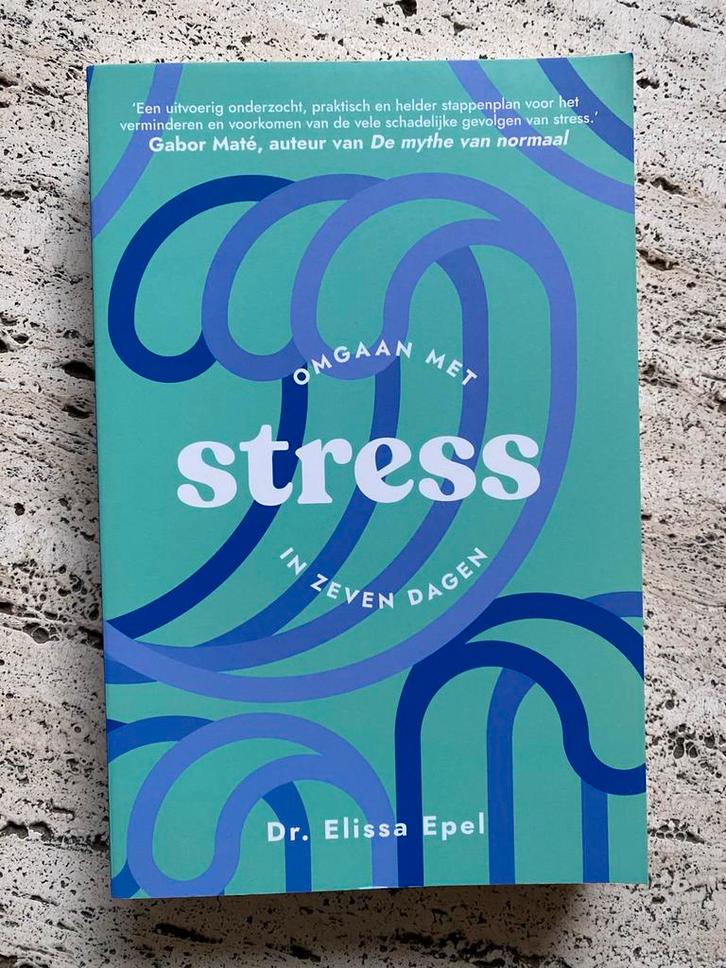 Elissa Epel - omgaan met stress, Boeken, Psychologie, Zo goed als nieuw, Ophalen of Verzenden