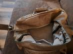 Cowboysbag grijsbruin, Sieraden, Tassen en Uiterlijk, Tassen | Damestassen, Overige typen, Gebruikt, Ophalen of Verzenden, Bruin