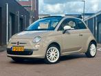 Fiat 500 Cabrio 1.2 lounge Beige Cappuccino/Airco/PDC/blueme, Auto's, Fiat, Te koop, Geïmporteerd, 20 km/l, Beige