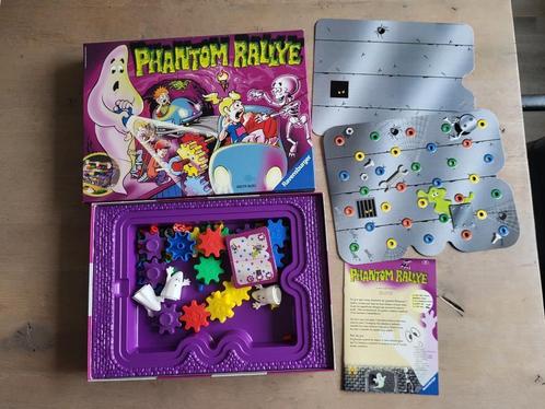 spel Phantom rallye - soort achtbaan spookhuis, Hobby en Vrije tijd, Gezelschapsspellen | Bordspellen, Gebruikt, Een of twee spelers