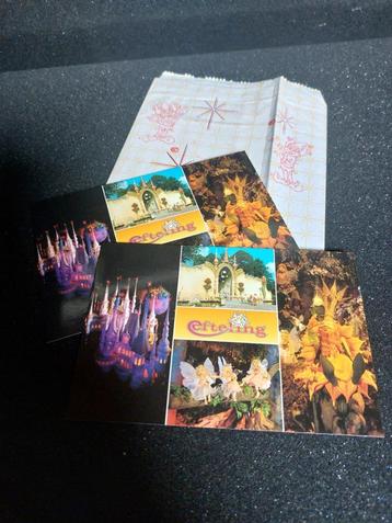 2x ansichtkaart Droomvlucht + opbergzakje Efteling jaren '93 beschikbaar voor biedingen