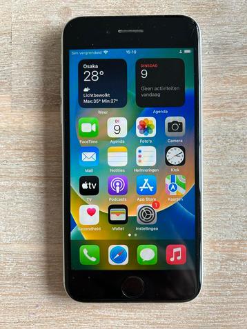 iPhone SE 2 (2020) 128GB - Zilver beschikbaar voor biedingen