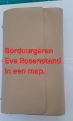 Eva Rosenstand borduurgaren in een map, Hobby en Vrije tijd, Borduren en Borduurmachines, Ophalen of Verzenden, Zo goed als nieuw