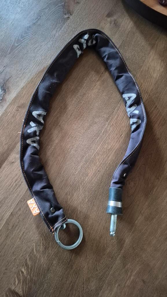 Axa RLC100 insteekketting100cm, Fietsen en Brommers, Fietsaccessoires | Fietssloten, Insteekslot, Ophalen of Verzenden