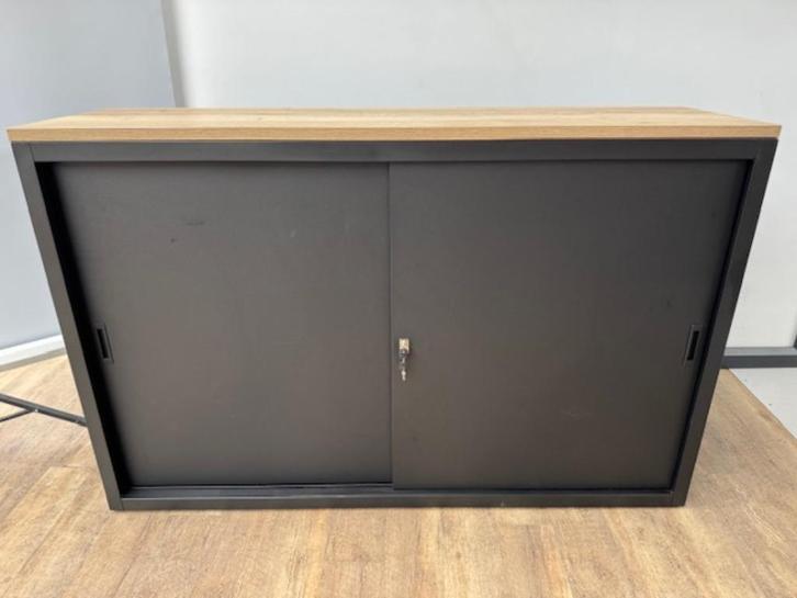 Schuifdeurkast zwart B-keus, Huis en Inrichting, Brandblussers en Brandkasten, Nieuw, Ophalen of Verzenden