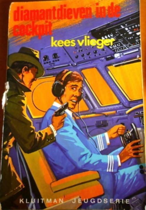 Diamantdieven in de cockpit - Kees Vlieger**, Boeken, Kinderboeken | Jeugd | 10 tot 12 jaar, Zo goed als nieuw, Ophalen of Verzenden