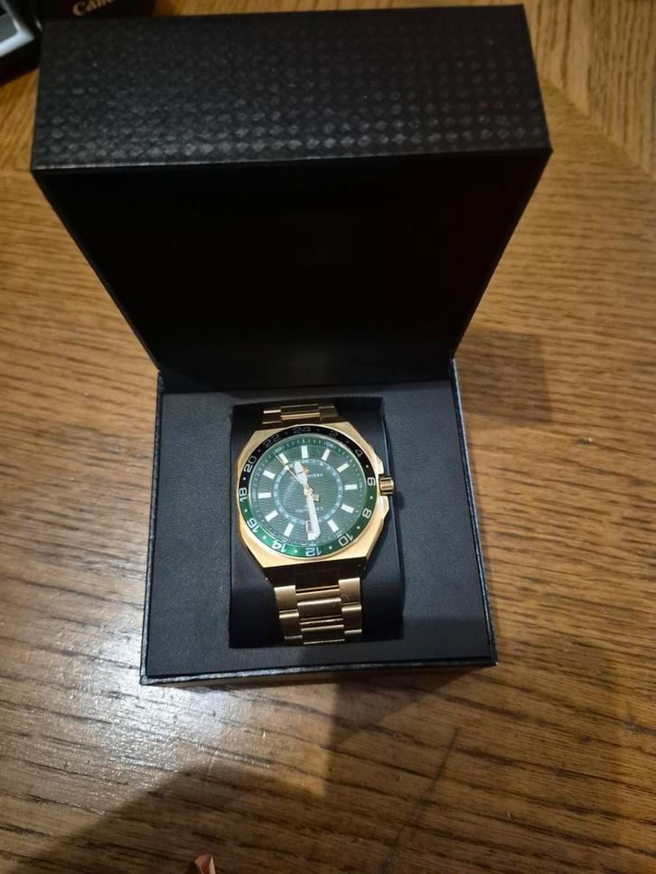 Alpha Sierra Horloge - Gouden Polshorloge, Sieraden, Tassen en Uiterlijk, Horloges | Heren, Ophalen of Verzenden