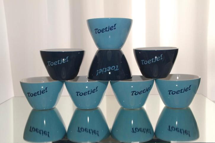 Toetje van Friesche Vlag, Huis en Inrichting, Keuken | Servies, Zo goed als nieuw, Bord(en), Wedgwood, Aardewerk, Ophalen