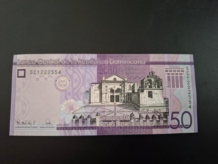 ### Dominicaanse republiek 50 pesos 2023 ###, Postzegels en Munten, Bankbiljetten | Amerika, Midden-Amerika, Ophalen of Verzenden
