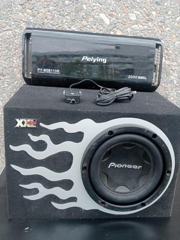 1200 watt subwoofer pioneer

Versterker 2000watt bass Remote beschikbaar voor biedingen