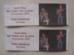 Americana David Olney ticket concert 2004 Den Haag Ockenburg, Foto of Kaart, Gebruikt, Ophalen of Verzenden