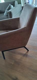 Fauteuil van microleder, Ophalen, Strak, Minder dan 75 cm, Leer