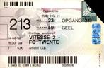 Vitesse 2 - FC Twente Toegangskaart 14-8-1998, Verzenden, Gebruikt, Vitesse, Overige typen