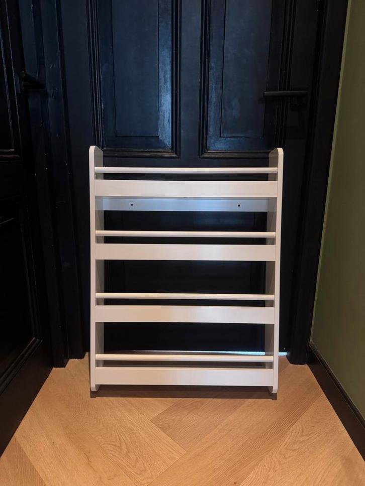 SoBuy Witte Opbergkast - MDF - 60 x 12 x 80 cm., Kinderen en Baby's, Kinderkamer | Commodes en Kasten, Zo goed als nieuw, Kast