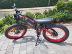 Meelod xt600DL elektrische fiets, Fietsen en Brommers, Elektrische fietsen, Ophalen, Zo goed als nieuw, 50 km per accu of meer