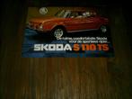Skoda S 110 TS, Boeken, Auto's | Folders en Tijdschriften, Verzenden, Zo goed als nieuw, Overige merken