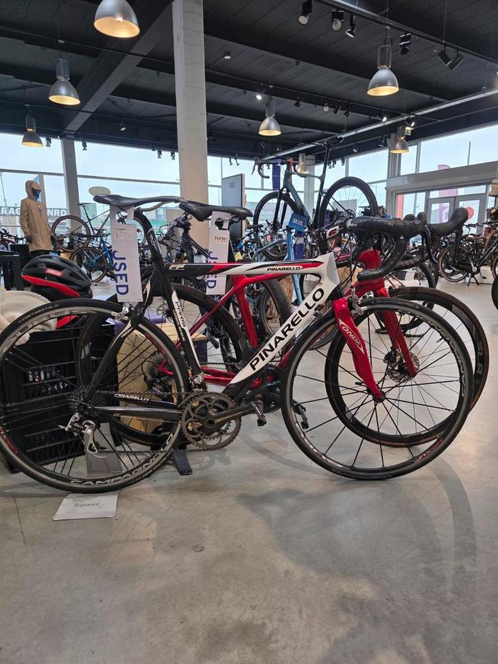 Pinarello Paris Carbon Racefiets Campagnolo 57cm, Fietsen en Brommers, Fietsen | Racefietsen, Gebruikt, Heren, Overige merken