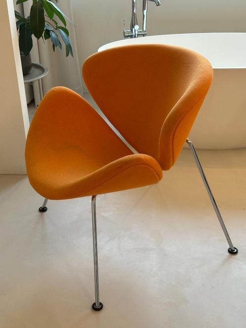 Artifort origineel Orange Slice stoel hoog model 2 stuks, Huis en Inrichting, Fauteuils, Gebruikt, Metaal, Stof, 75 tot 100 cm