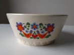 vintage schaal met kleurrijk decor van vogels, Antiek en Kunst, Ophalen of Verzenden