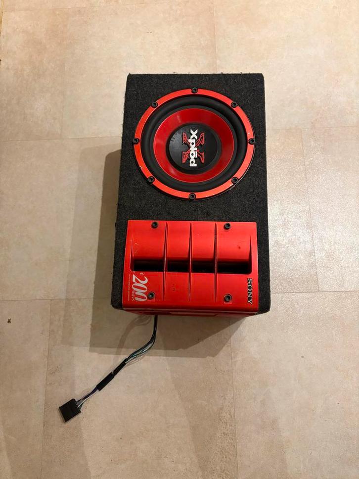 Sony Xplod Subwoofer - Krachtige Bass!, Auto diversen, Autospeakers, Gebruikt, Ophalen of Verzenden