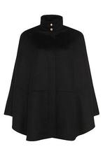 Boss (hugo boss) cape jas maat 36 zwart❗ALS nieuw, Verzenden, Zwart, Zo goed als nieuw, Maat 36 (S)