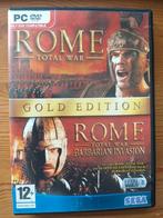 Rome Total War + Barbarian Invasion, Spelcomputers en Games, 1 speler, Ophalen of Verzenden, Zo goed als nieuw, Strategie en Constructie