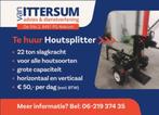 houtklover, zware houtklover, splitter, haardhout, Akkrum, Liggend, Ophalen