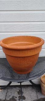 Grote terracotta pot., Rond, Ophalen of Verzenden, Zo goed als nieuw, 40 cm of meer