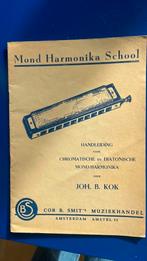 Mondharmonica handleiding/ lesboekje, Muziek en Instrumenten, Ophalen of Verzenden, Zo goed als nieuw, Les of Cursus, Mondharmonica