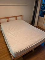 IKEA Matras - 140x200, mattress, with topper, used, Ophalen, Gebruikt, Beige, Tweepersoons