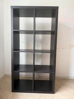 Ikea kallax zwart, Huis en Inrichting, Ophalen, Zo goed als nieuw, 25 tot 50 cm, Minder dan 100 cm