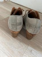 Shabbies Hak/Veterschoen, Schoenen met lage hakken, Shabbies Amsterdam, Beige, Ophalen of Verzenden