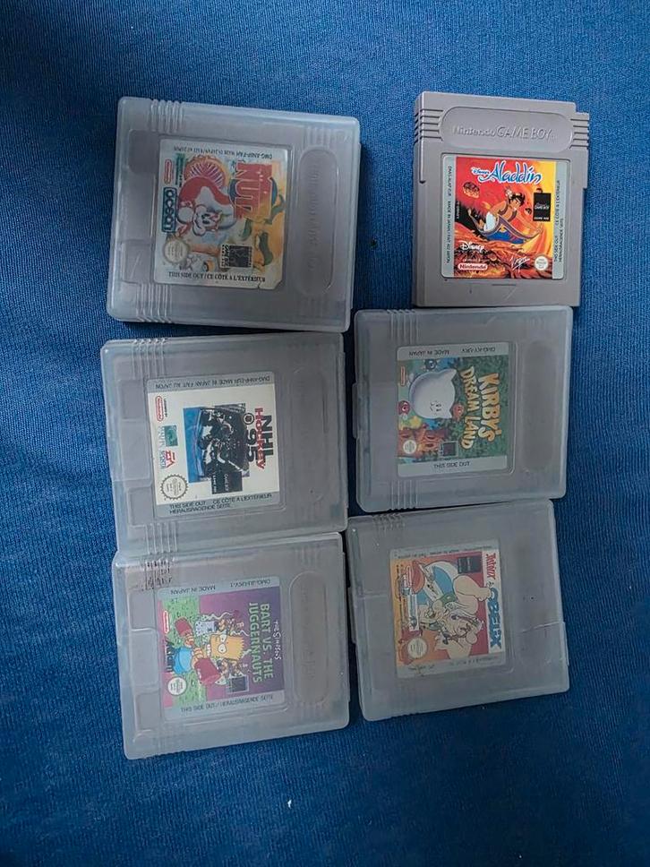 Game Boy Spelletjes Collectie, Spelcomputers en Games, Games | Nintendo Game Boy, Gebruikt, Avontuur en Actie, 1 speler, Vanaf 7 jaar